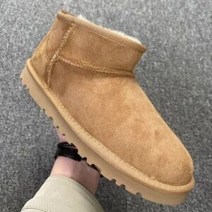 UGG Women's Tan Suede Winter Boots